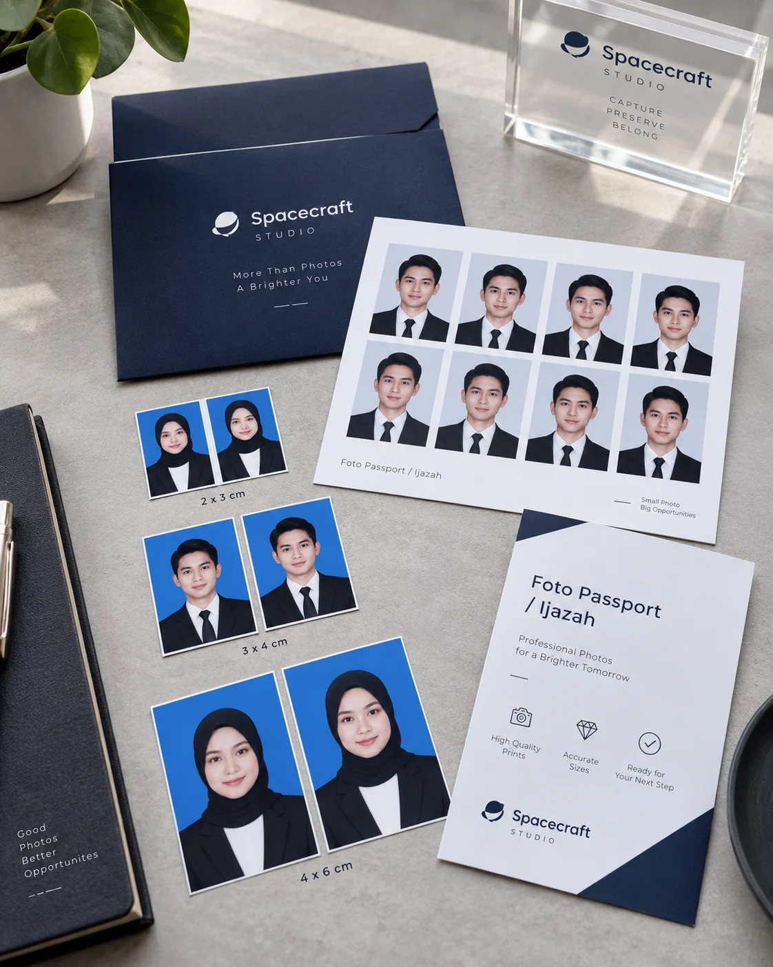 Foto Passport / Ijazah foto 2